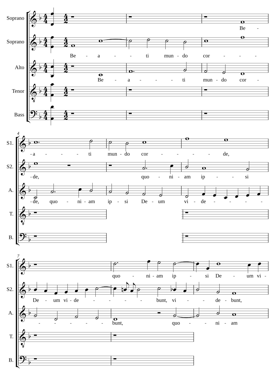 Beati mundo corde