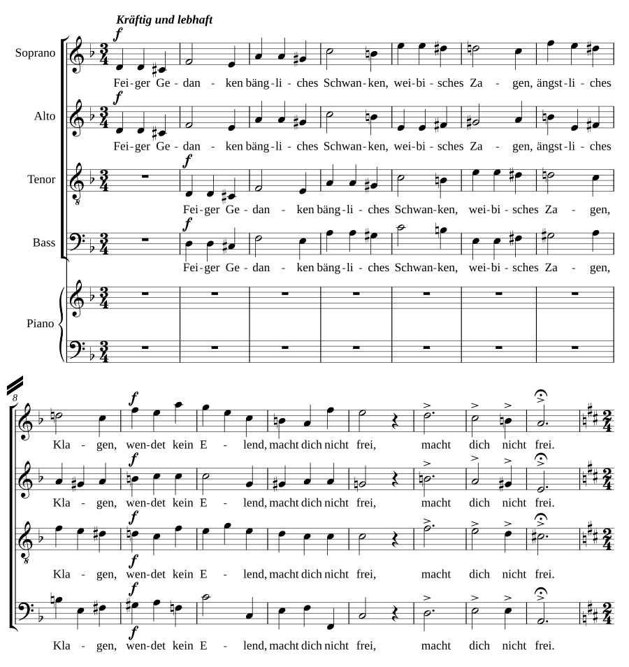 Beherzigung, Op. 93a, No. 6