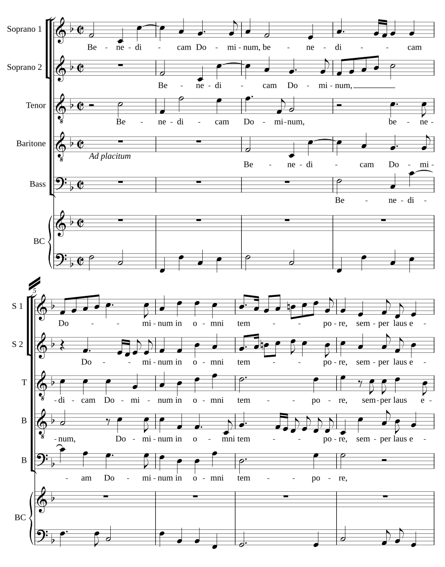 Benedicam Dominum