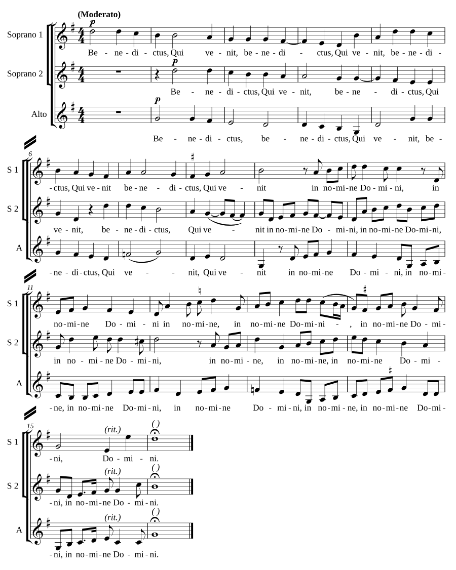 Benedictus