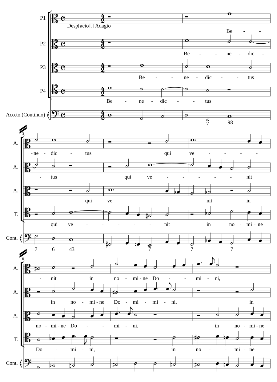 Benedictus qui venit