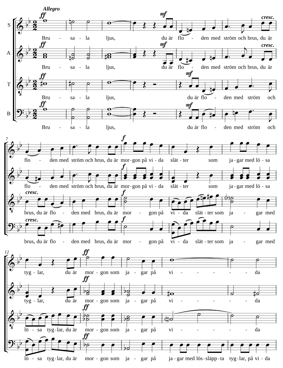 Brusala Op. 39.1