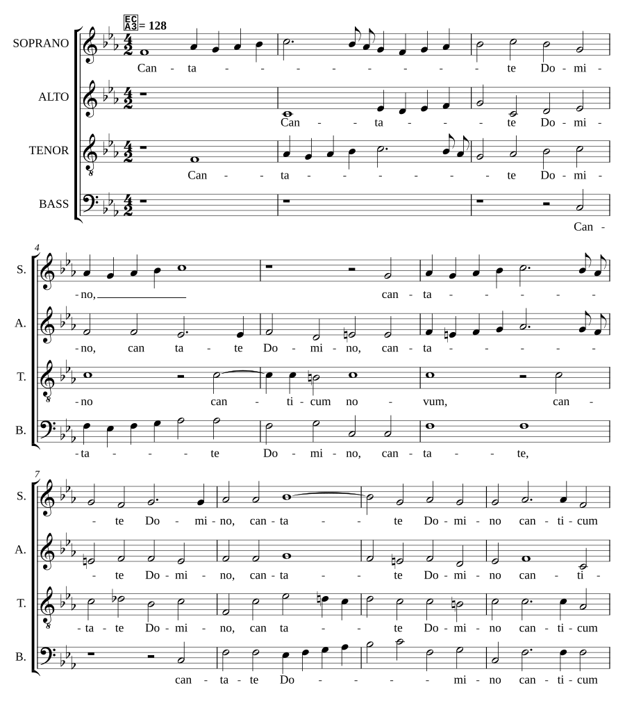 Cantate Domino