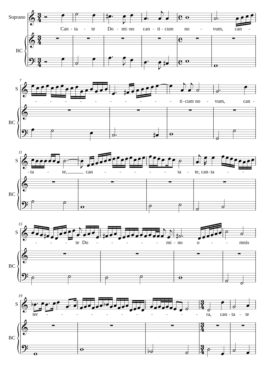 Cantate Domino