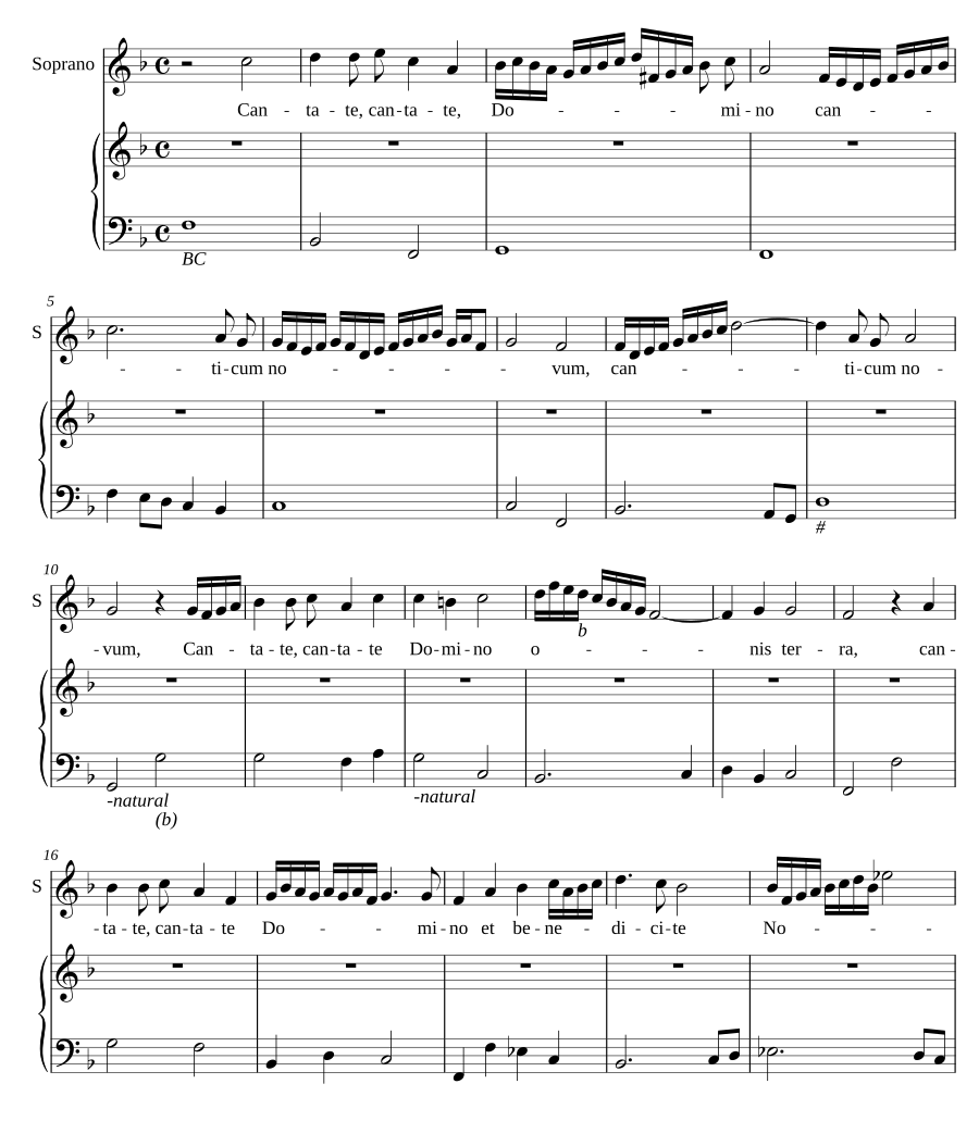 Cantate Domino