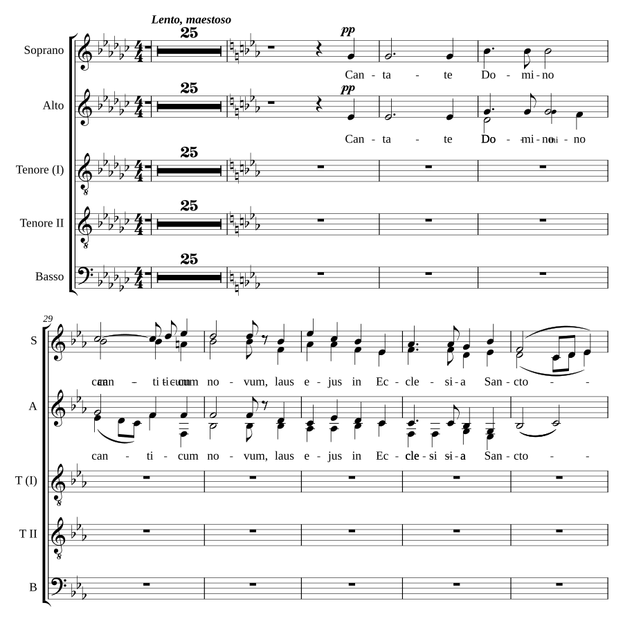 Cantate Domino