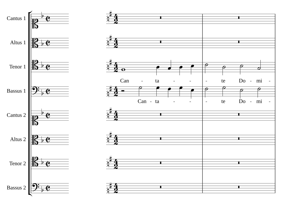 Cantate Domino