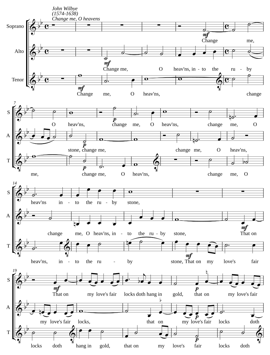 Change me, O heavens