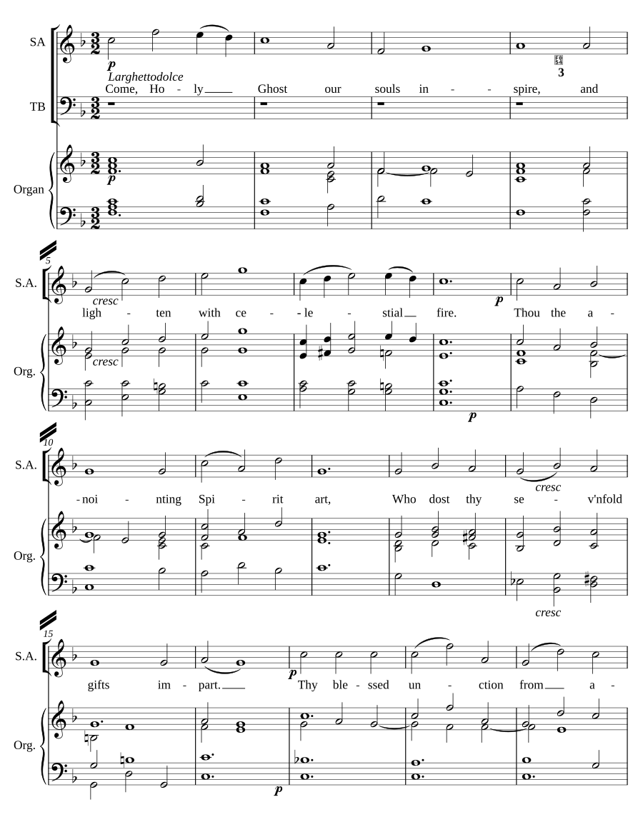 Come, Holy Ghost