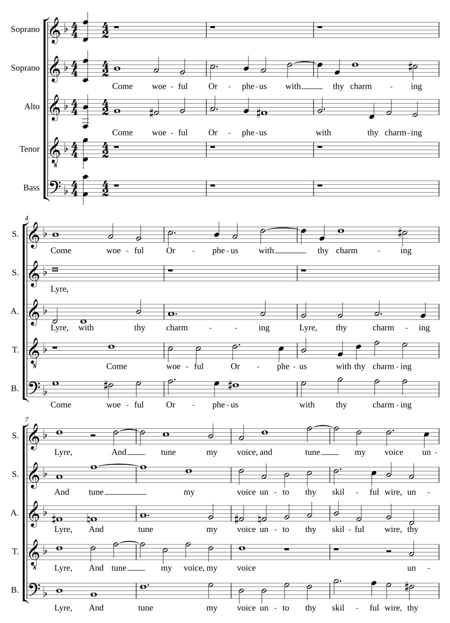 Come woeful Orpheus