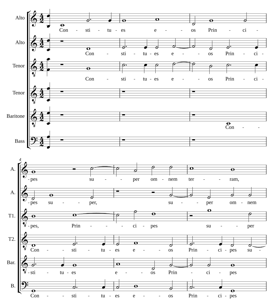 Constitues eos Principes (Offertory)