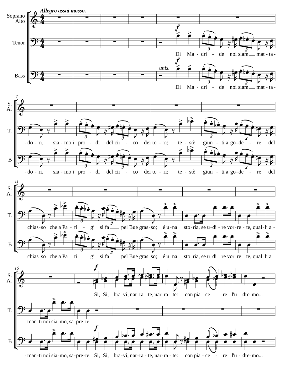 Coro di Matadori