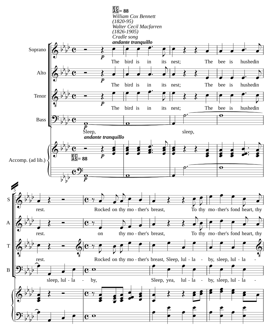 Cradle song