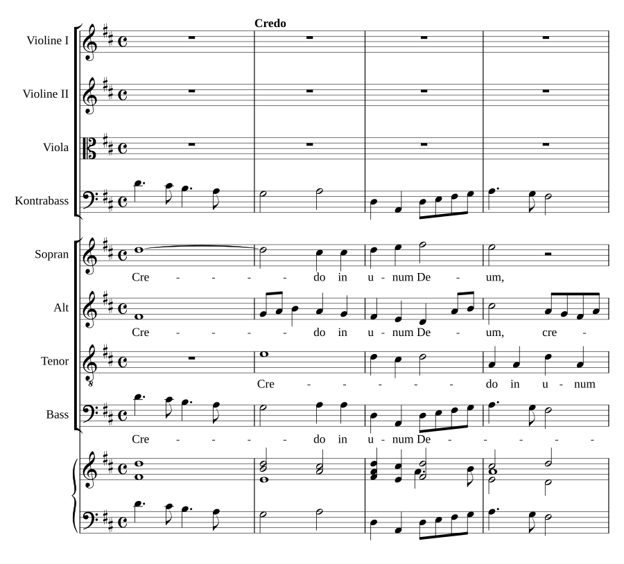 Credo-Agnus