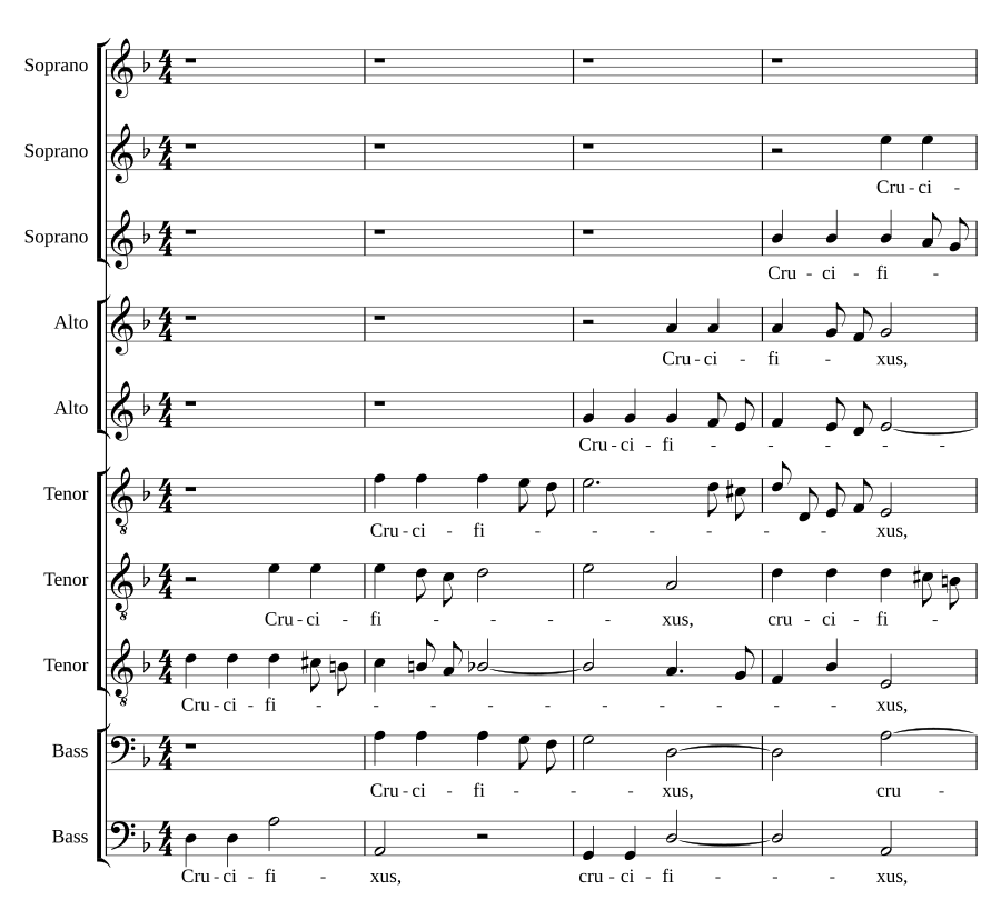 Crucifixus a 10