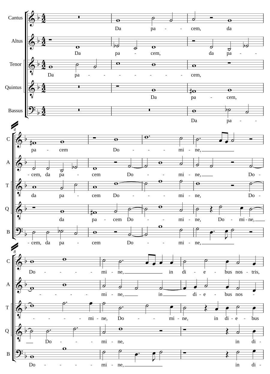 Da pacem Domine