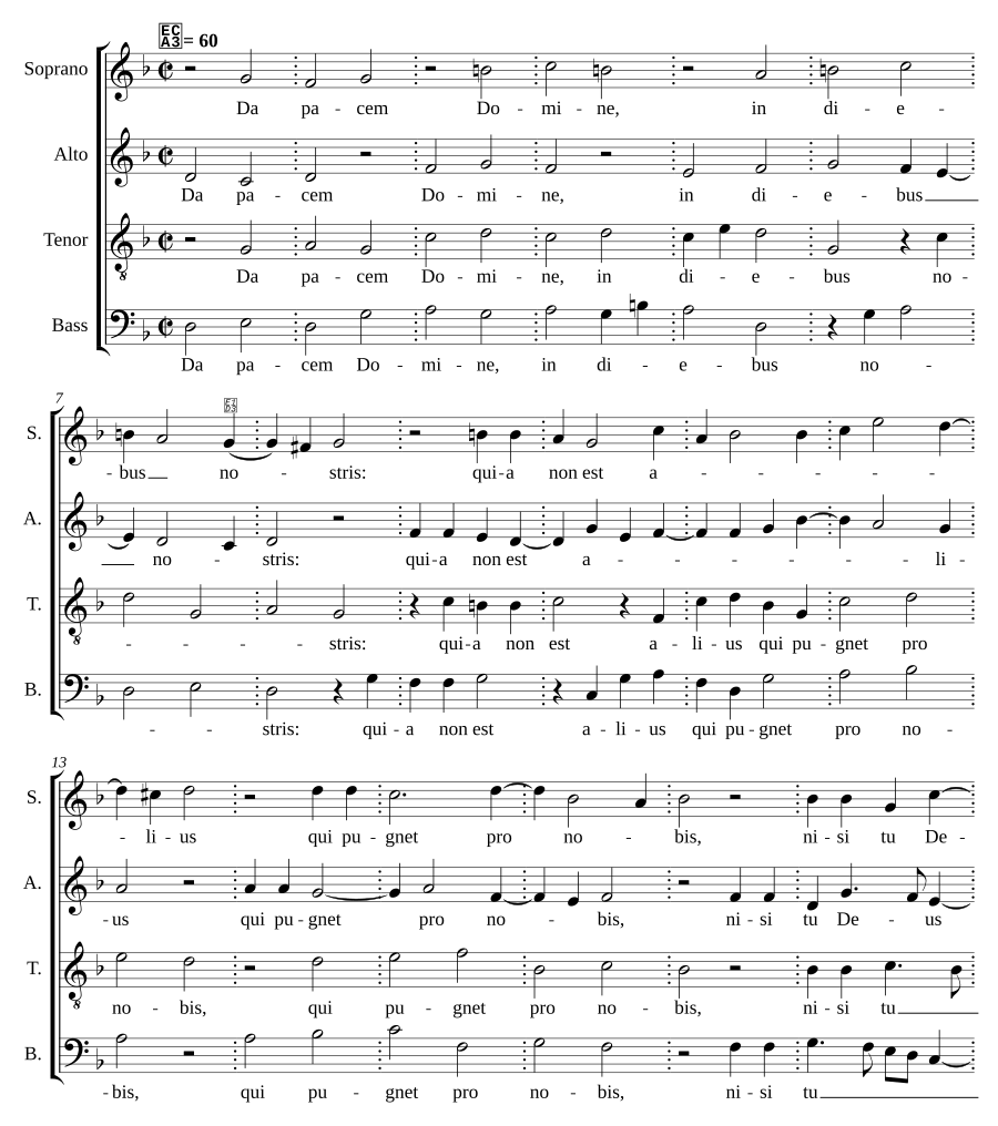 Da pacem Domine