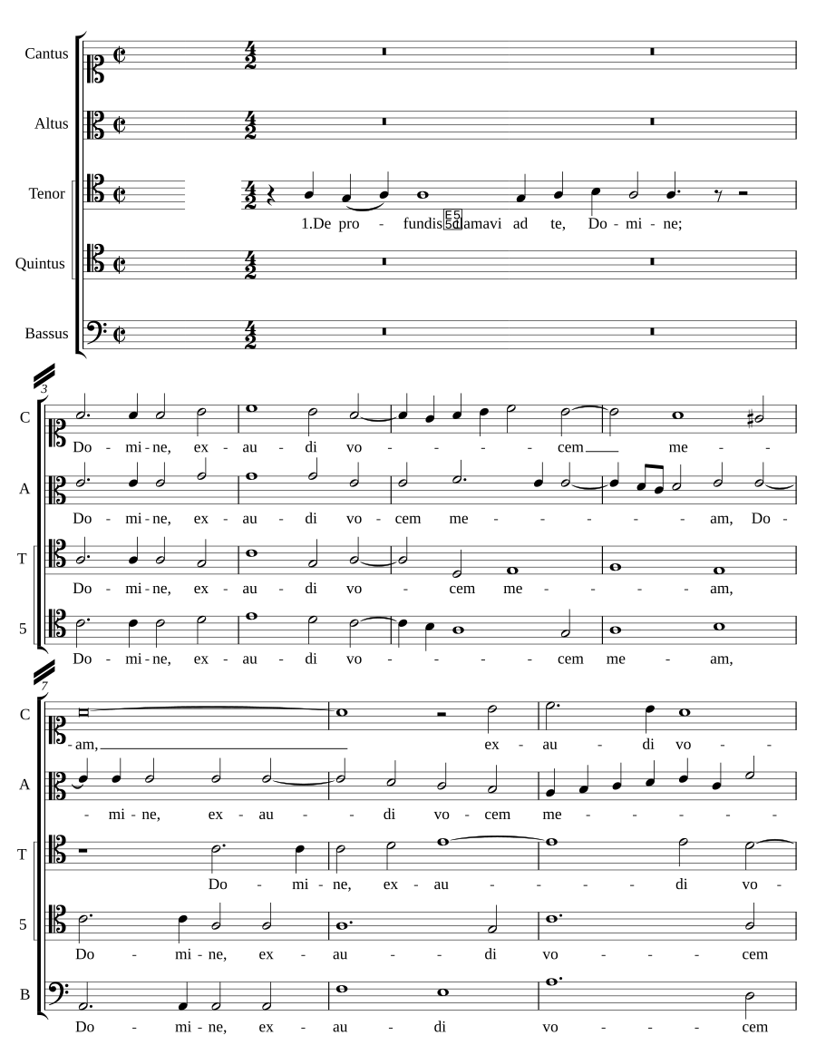 De profundis