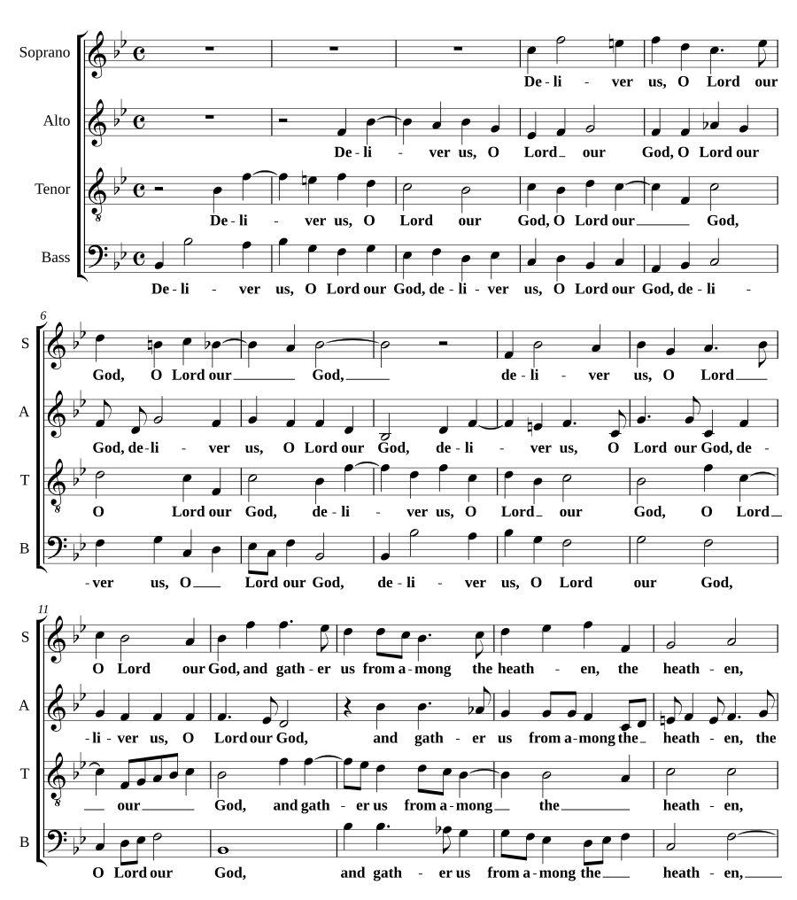 Deliver us, O Lord