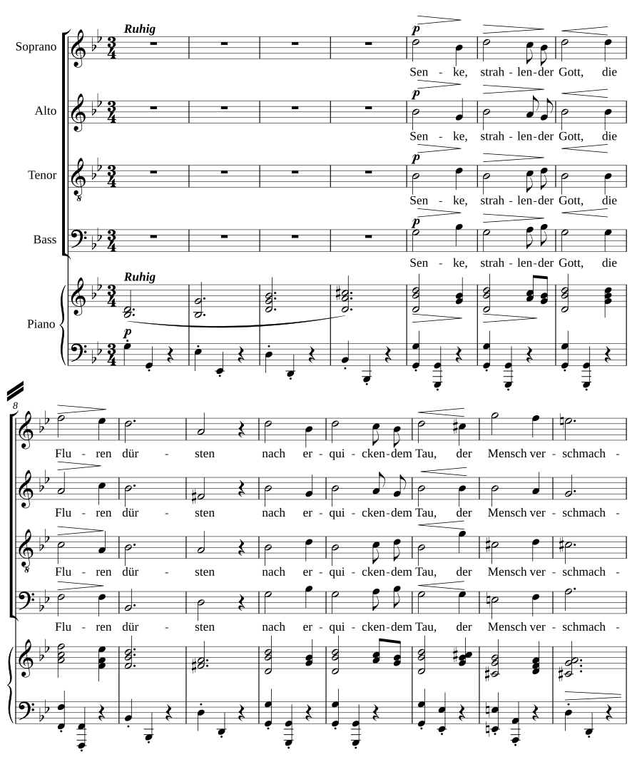 Der Abend, Op. 64, No. 2