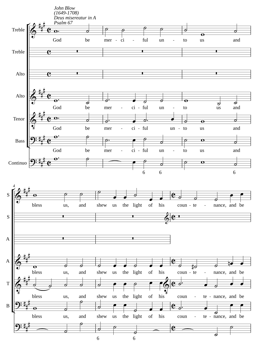 Deus misereatur in A
