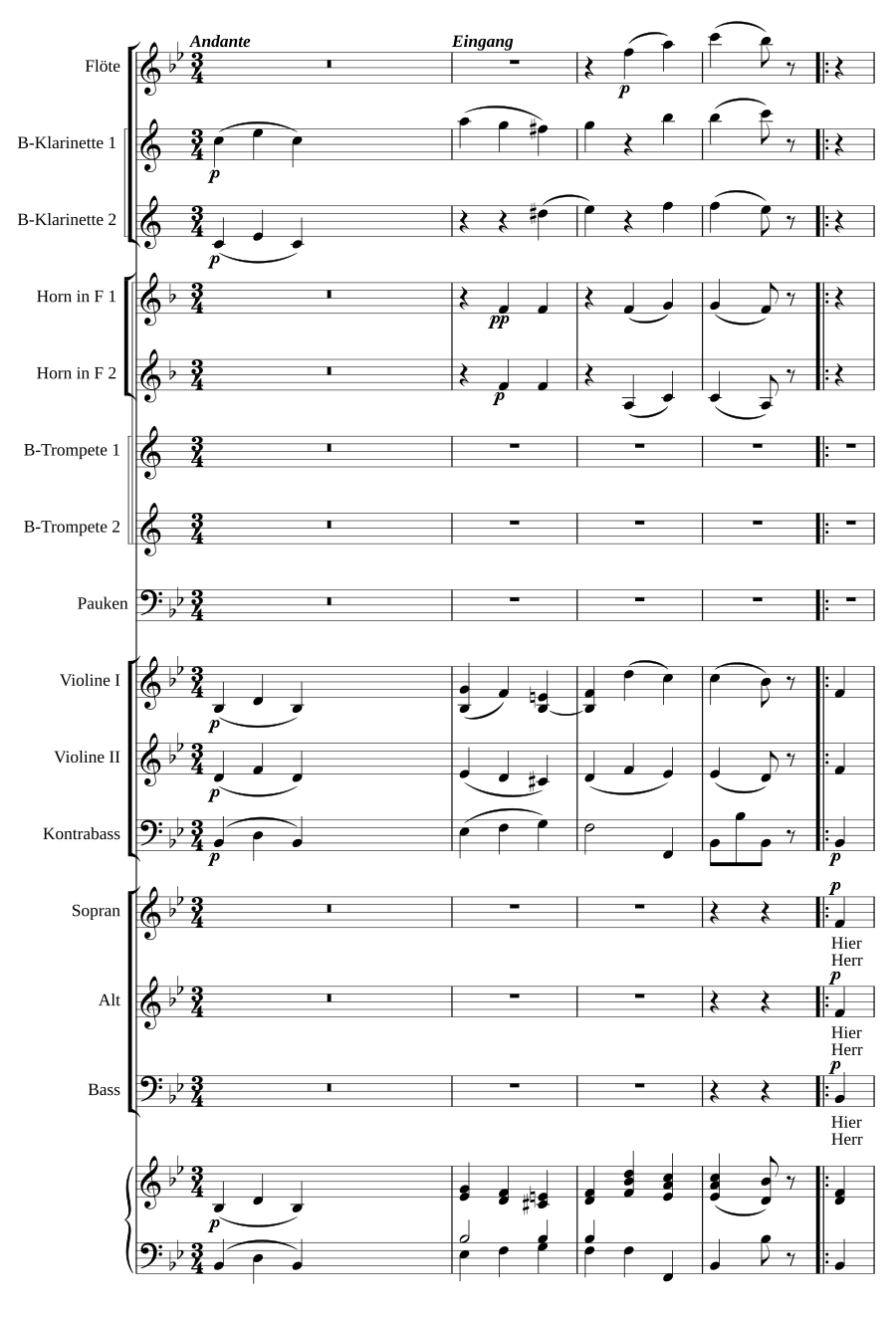 Deutsch figurierte Messe