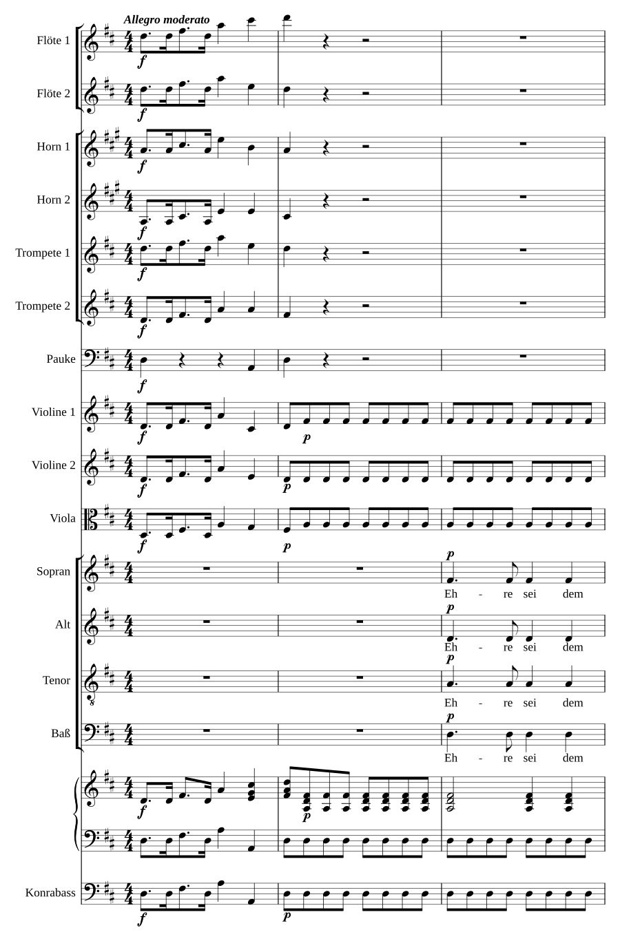 Deutsche Vesper, Op. 3