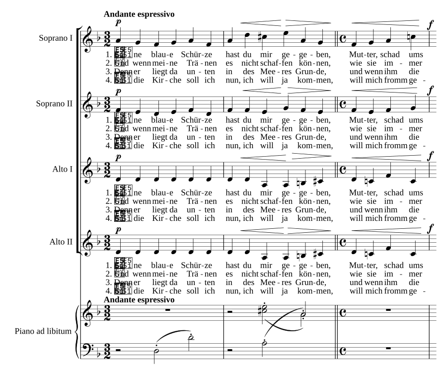 Die Braut, Op. 44, No. 11