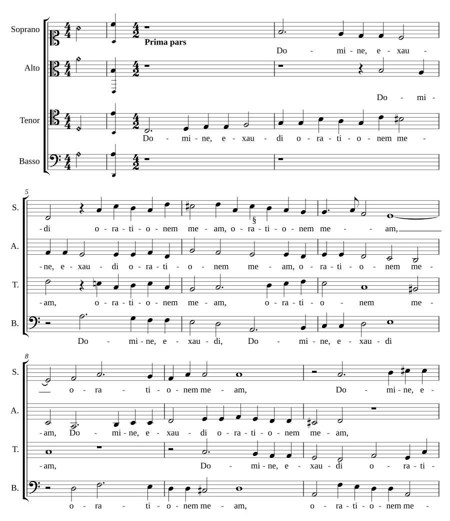 Domine exaudi