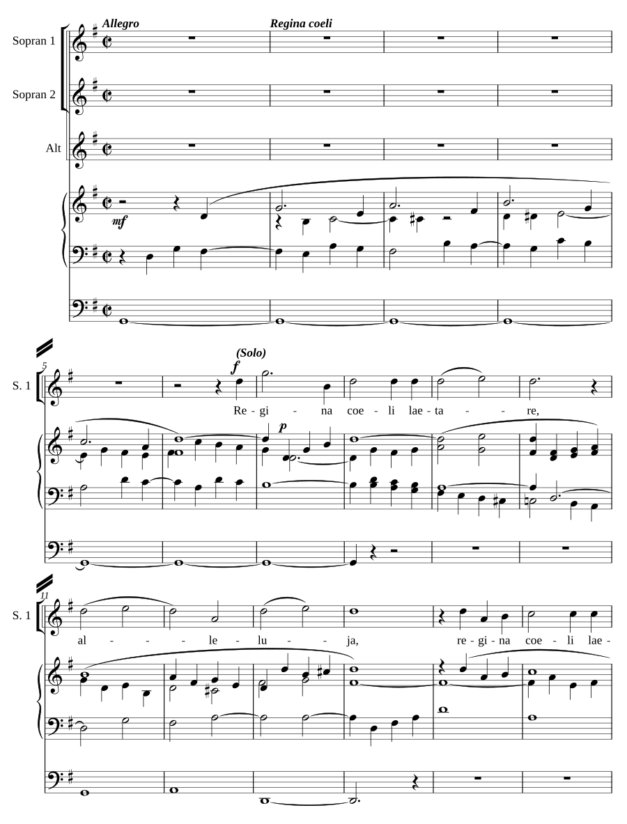 Drei lateinische Hymnen, Op. 96