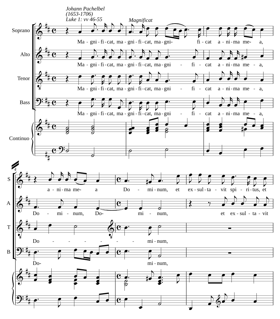 Magnificat in D