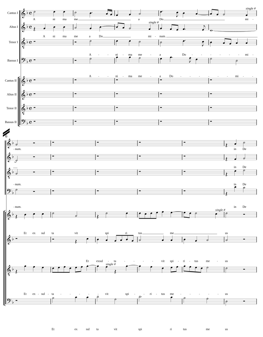 Magnificat primi toni a8
