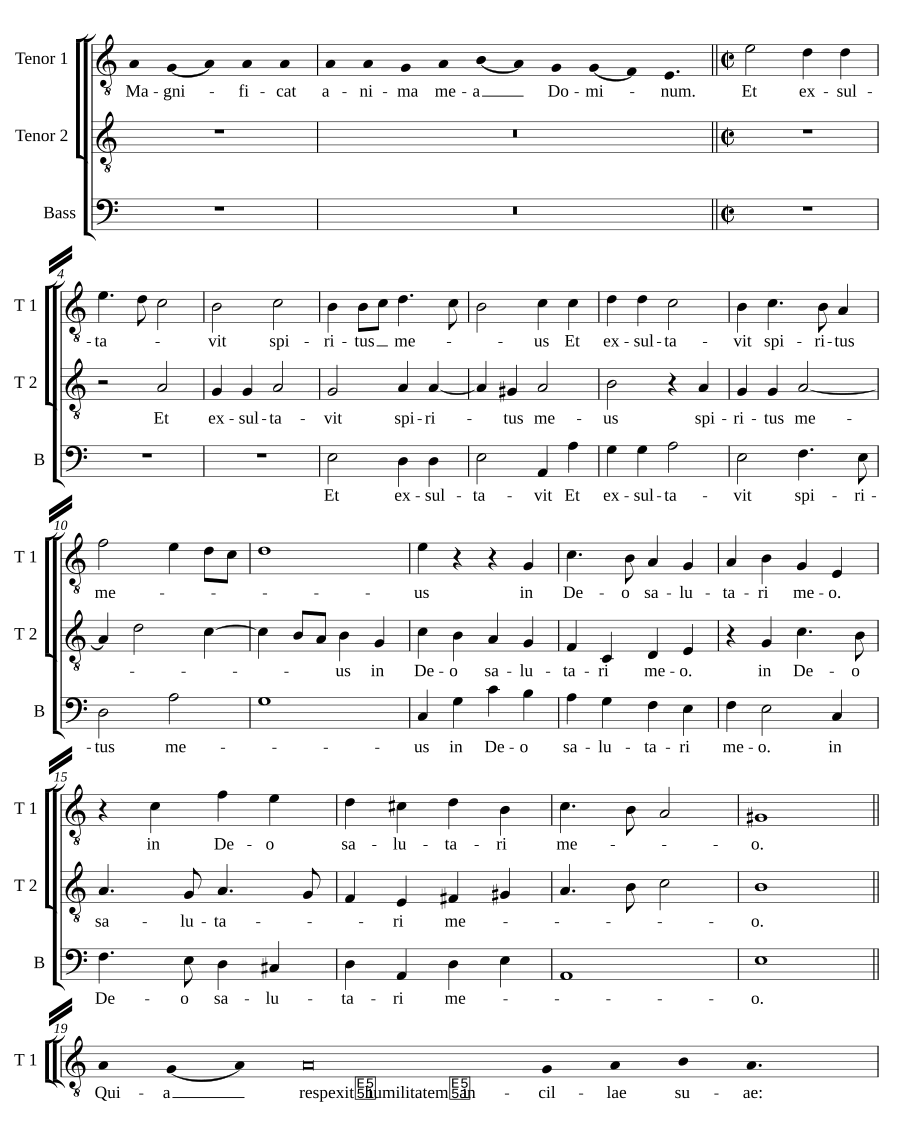 Magnificat quarti toni