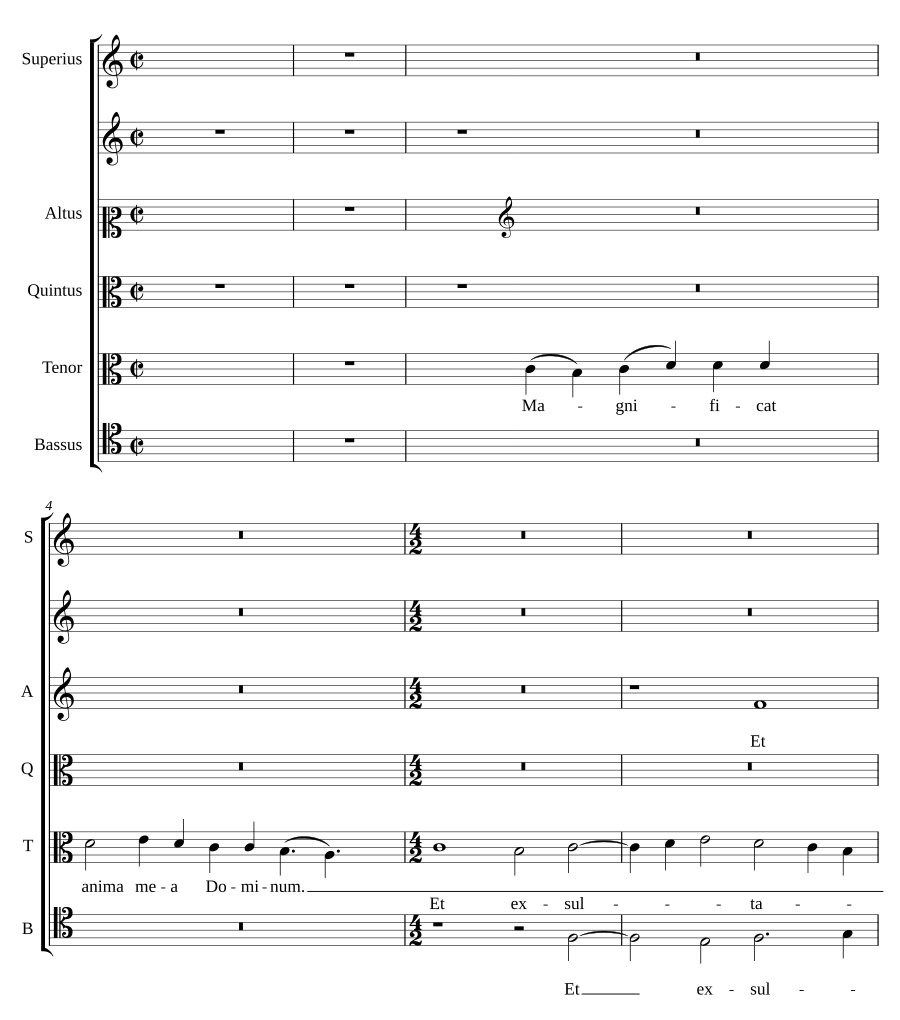Magnificat septimi toni