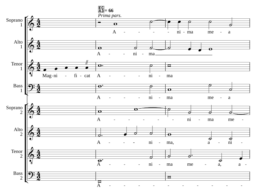 Magnificat super Chorale melos Germanicum