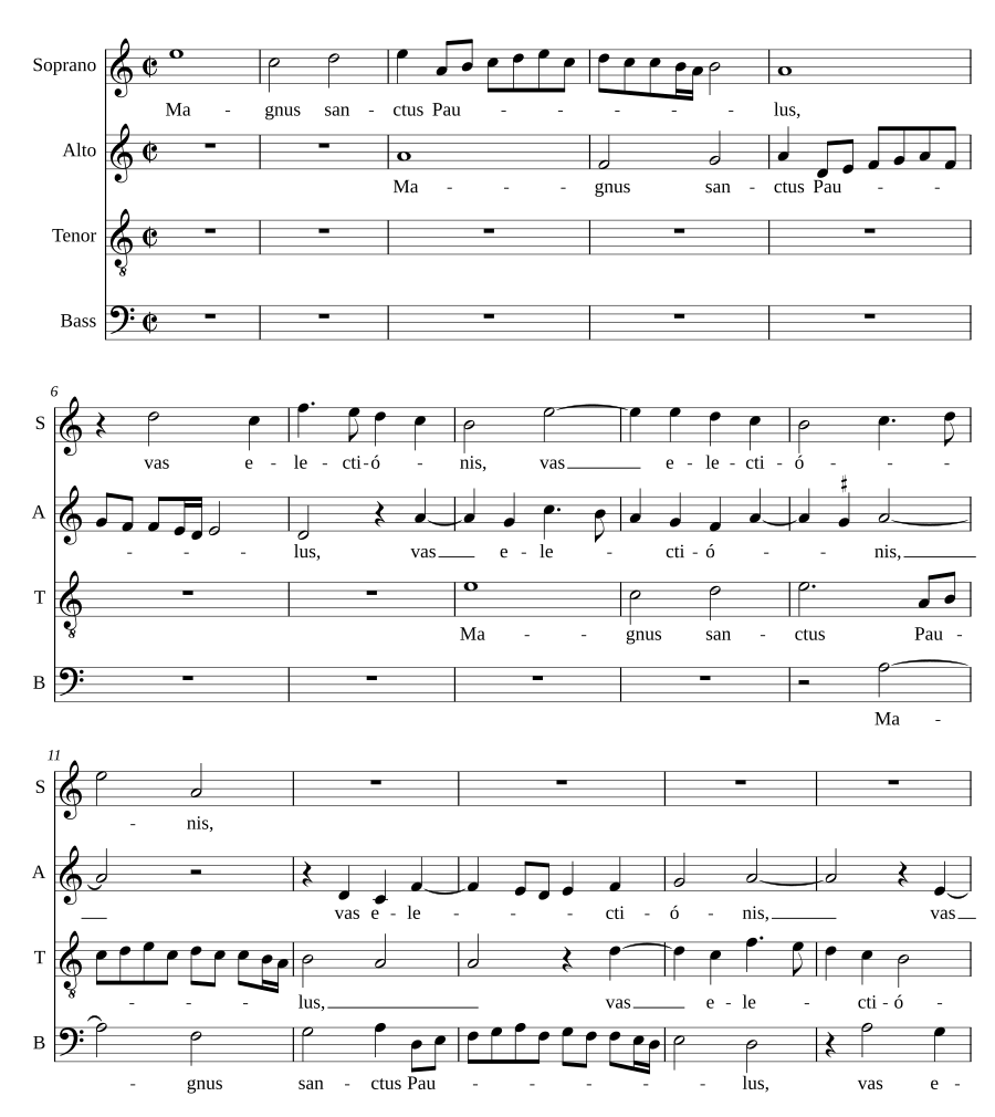 Magnus sanctus Paulus a 4