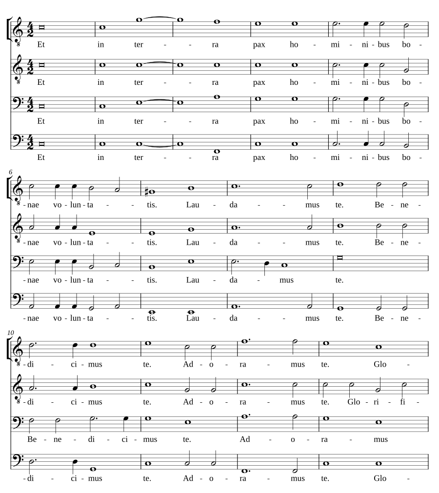 Mass for Four Voices