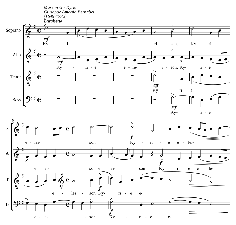 Mass in G
