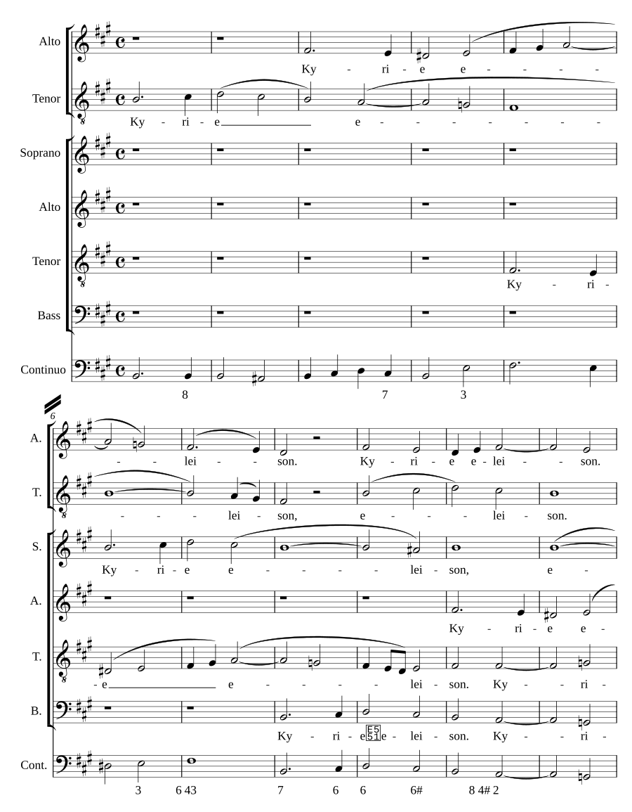 Mass in Locrian mode