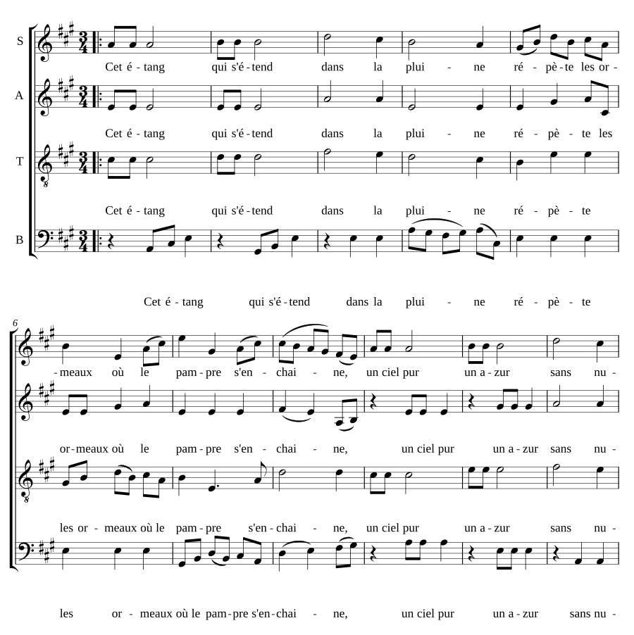 Menuet (from Op. 2, No. 1)