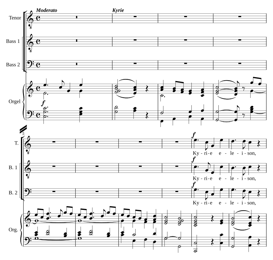 Messe brève n° 5 in C