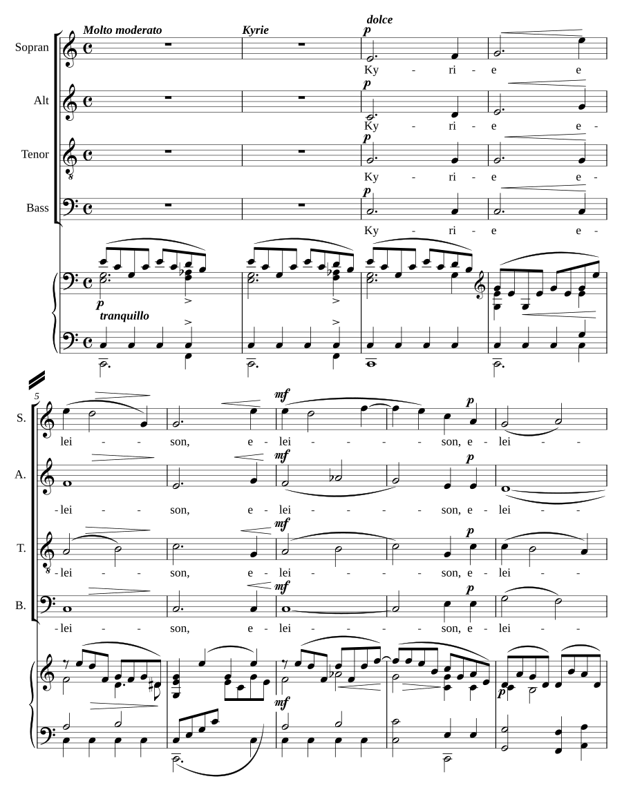 Messe in C op. 169