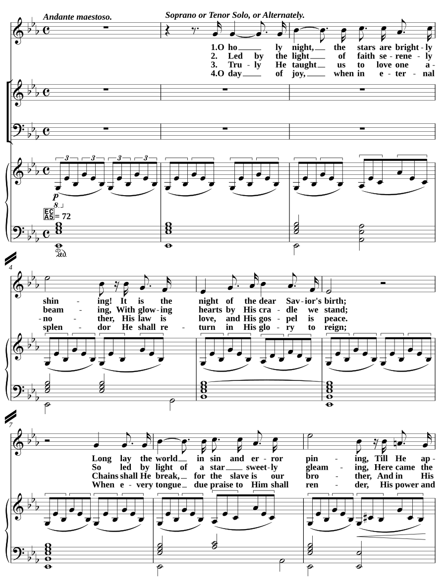 Minuit, chrétiens (O Holy Night)