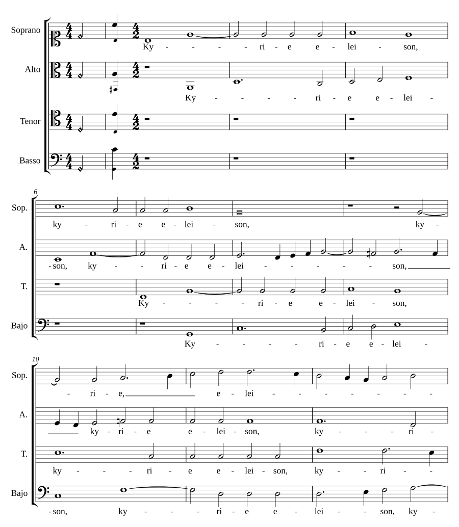 Misa ''Mariæ Magdalenæ'' a 4