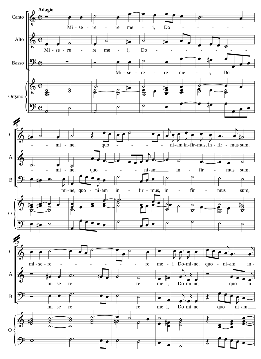 Miserere mei, Domine