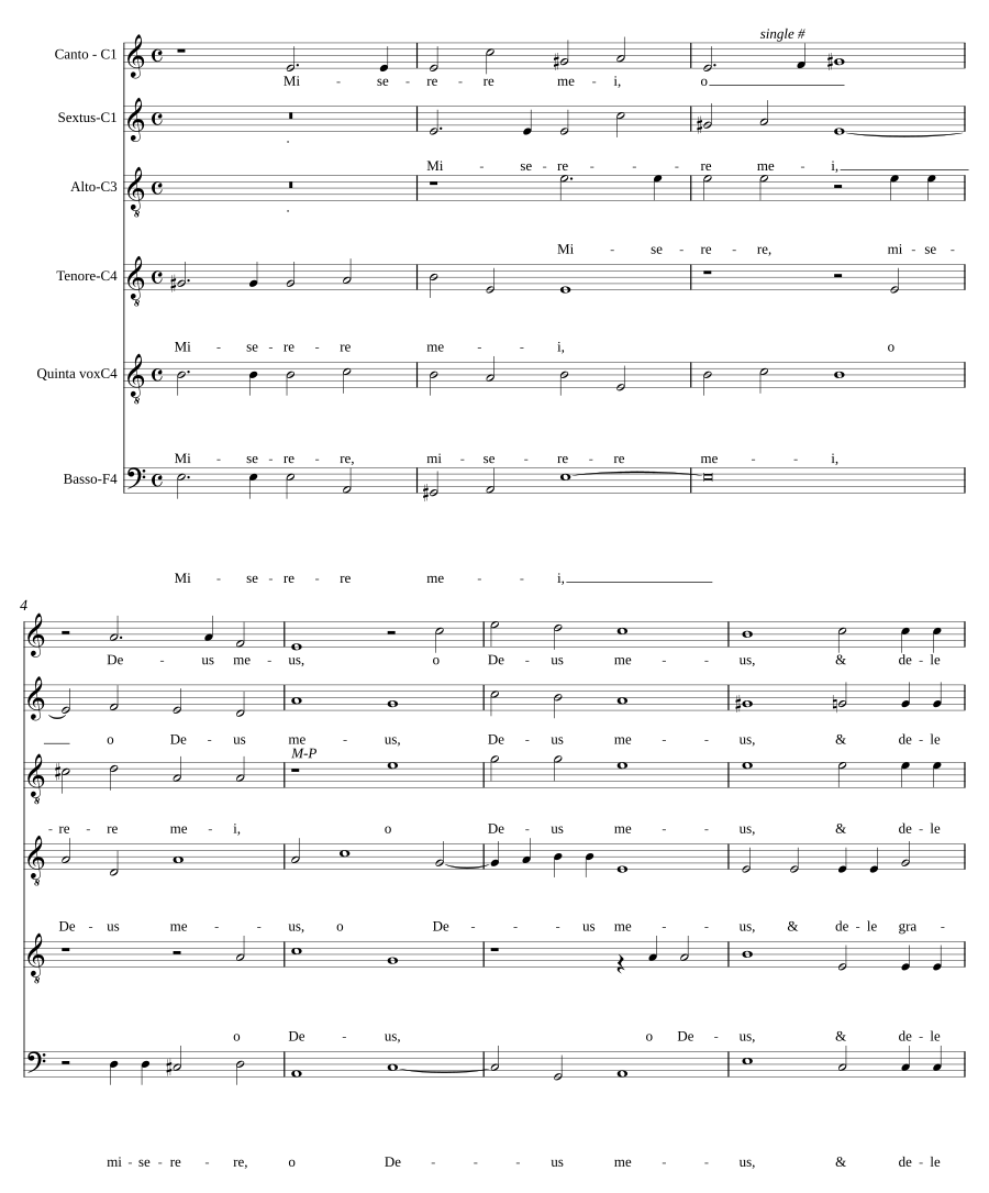 Miserere mei, o Deus