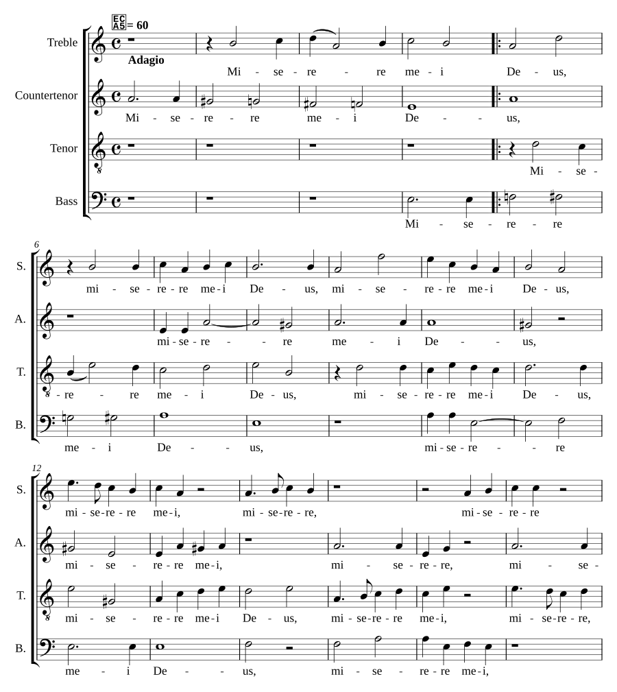 Miserere mei Deus