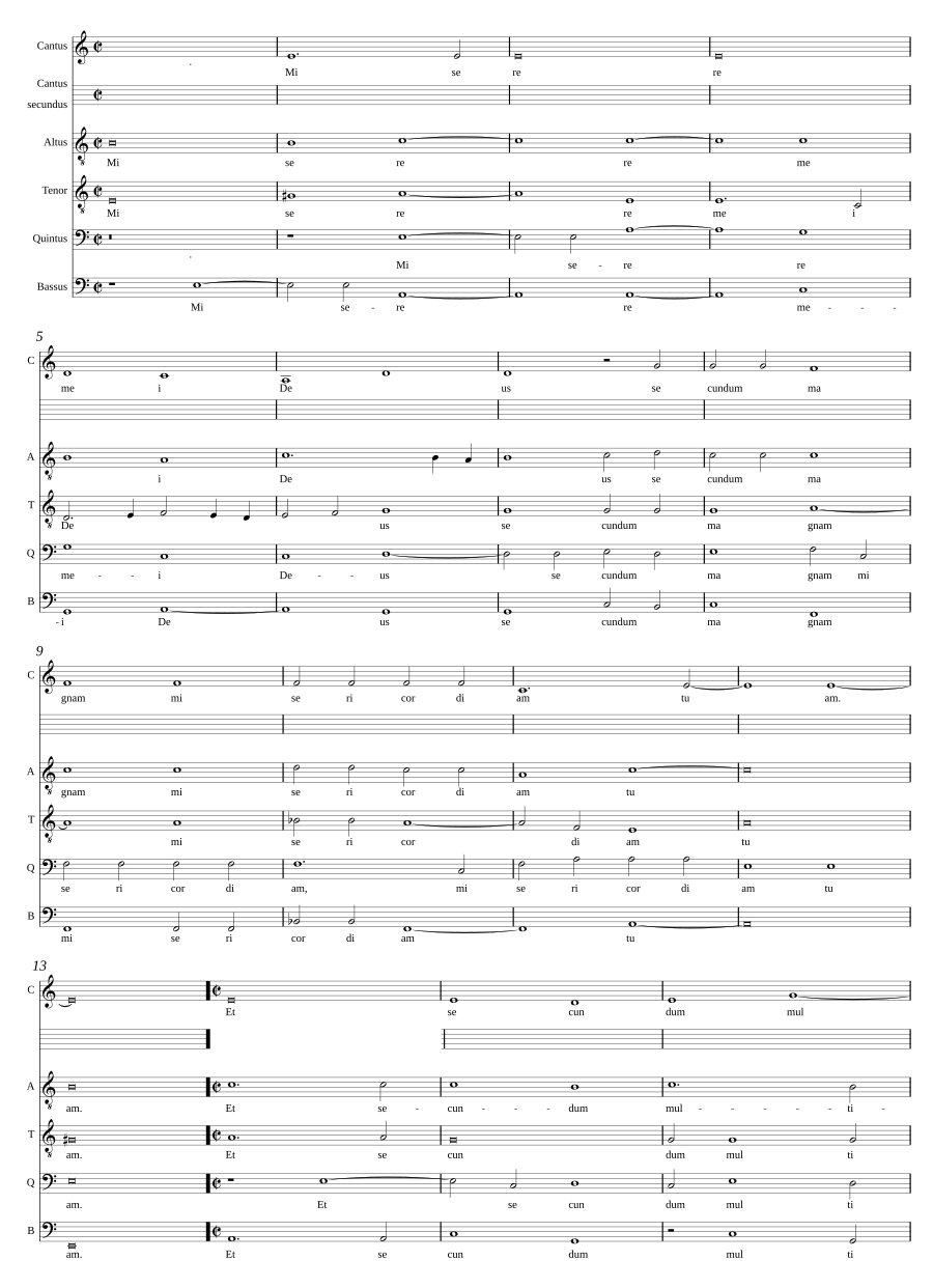 Miserere mei Deus