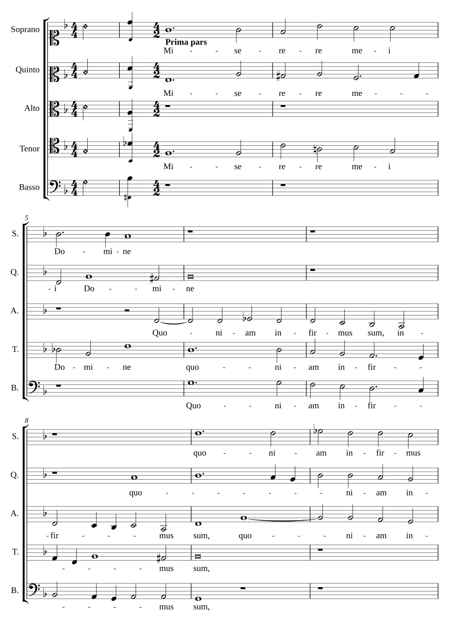 Miserere mei Domine