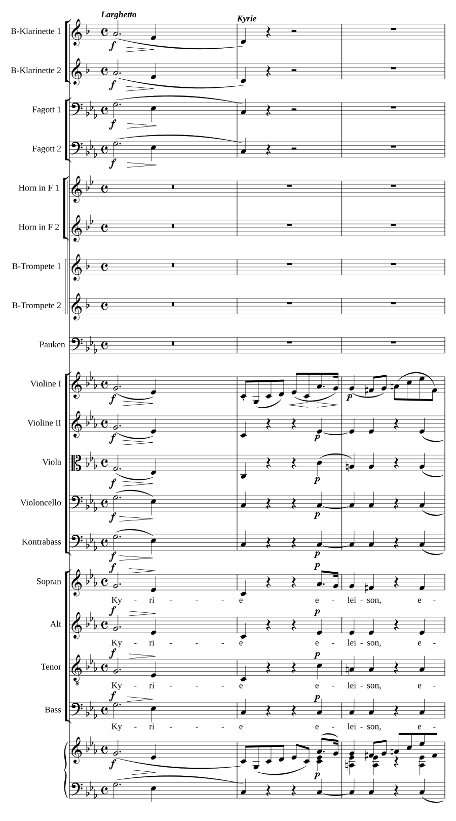 Dritte Messe, Op. 29/3